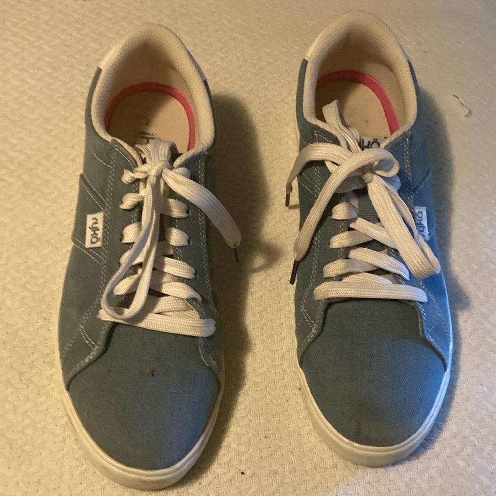 Sonia Rykiel Blue and White Sneakers